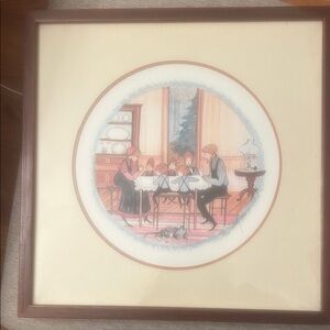 O. Buckley Moss Signed Limited Edition. The blessing